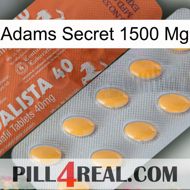 Adams Secret 1500 Mg 43